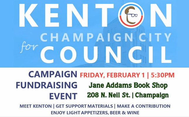 Kenton for Champaign City Council&nbsp;Fundraiser